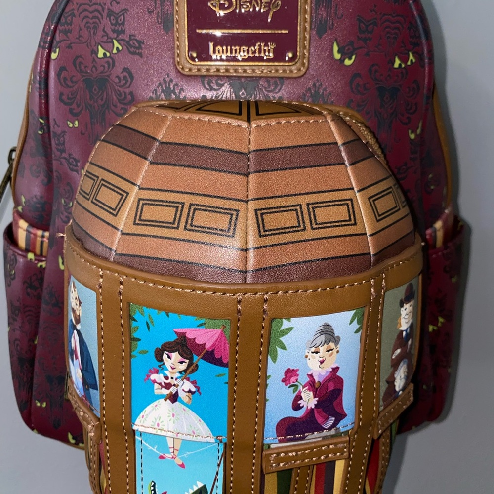 Loungefly Disney The Haunted Mansion Stretching Room Mini Backpack